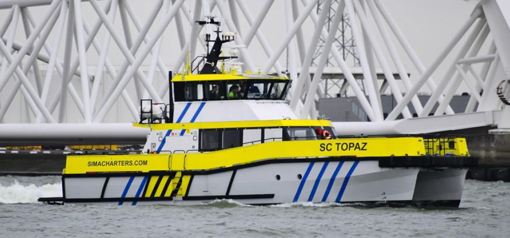 CTV high-speed boat — passenger capacity conversion